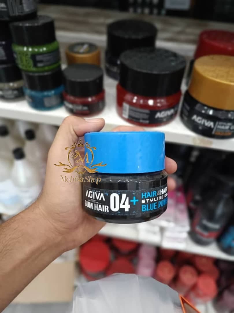 ژل مو آگیوا شماره 04 مدل blue power حجم 200 میل — تصویر ۵