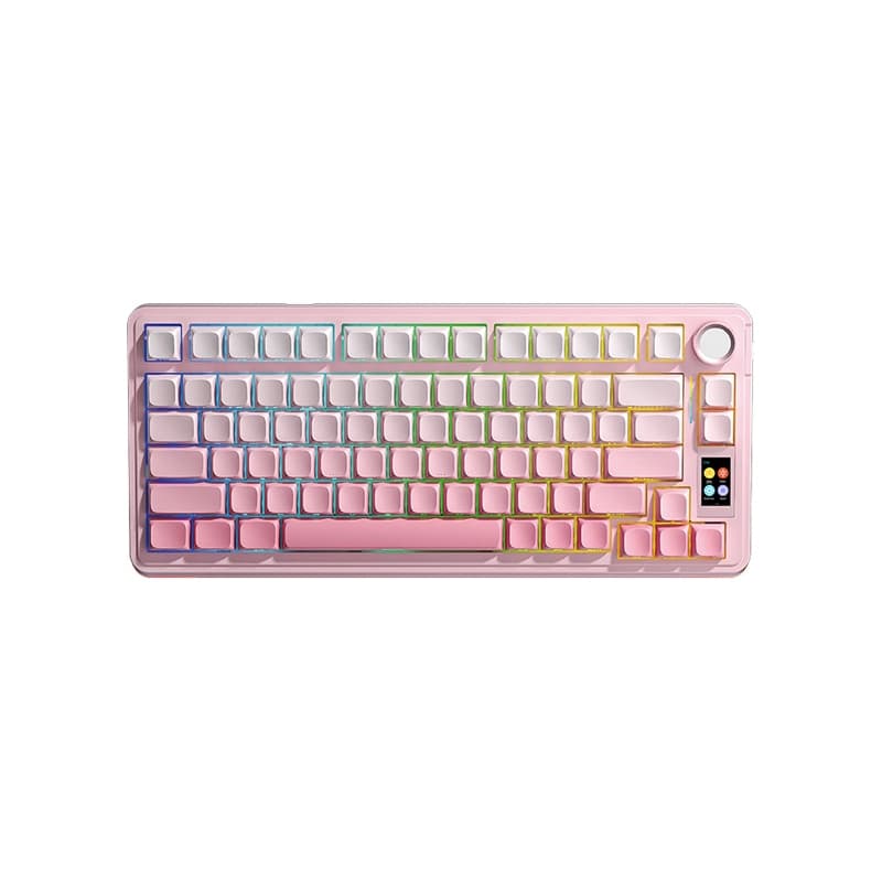 کیبورد بی سیم گیمینگ AULA S75 PRO GRADIENT GRAY SEIYA SWITCH — تصویر ۱۲