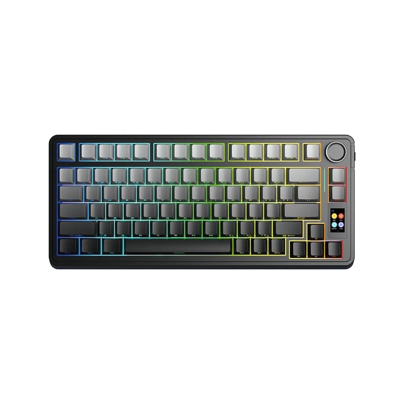 کیبورد بی سیم گیمینگ AULA S75 PRO GRADIENT GRAY SEIYA SWITCH — تصویر ۹