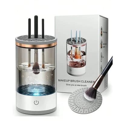 دستگاه شستشوی برقی براش آرایشی و بیوتی بلندر کد 222|MAKEUP BRUSH CLEANER — تصویر ۱۲