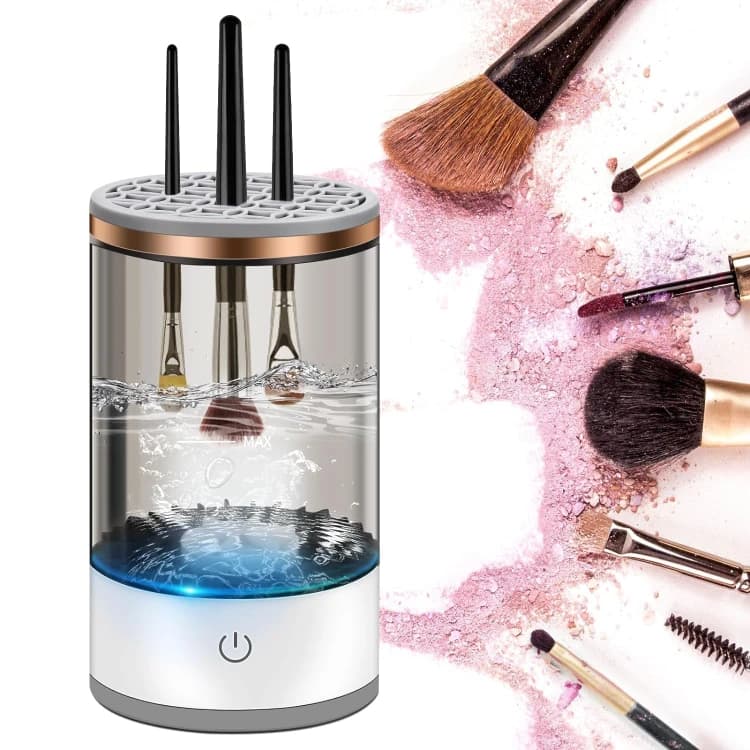 دستگاه شستشوی برقی براش آرایشی و بیوتی بلندر کد 222|MAKEUP BRUSH CLEANER — تصویر ۱۱