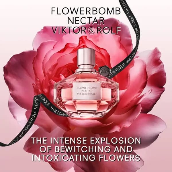 عطر زنانه ویکتور اند رولف فلاور بمب نکتار ادو پرفیوم Viktor & Rolf Flowerbomb Nectar Eau de Parfum — تصویر ۴