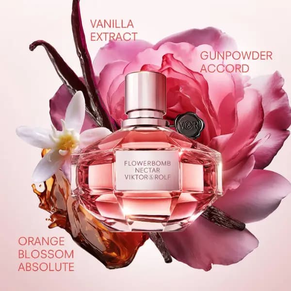عطر زنانه ویکتور اند رولف فلاور بمب نکتار ادو پرفیوم Viktor & Rolf Flowerbomb Nectar Eau de Parfum — تصویر ۳