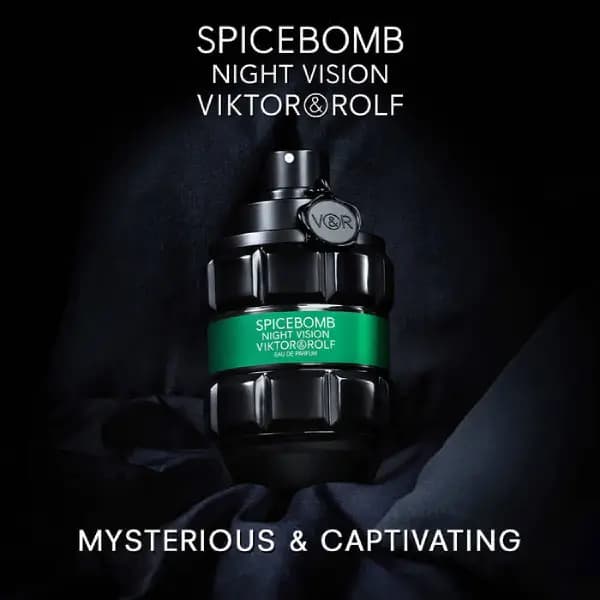 عطر مردانه ویکتور اند رولف اسپایس بمب نایت ویژن ادو پرفیوم Viktor & Rolf Spicebomb Night Vision Eau de Parfum — تصویر ۶