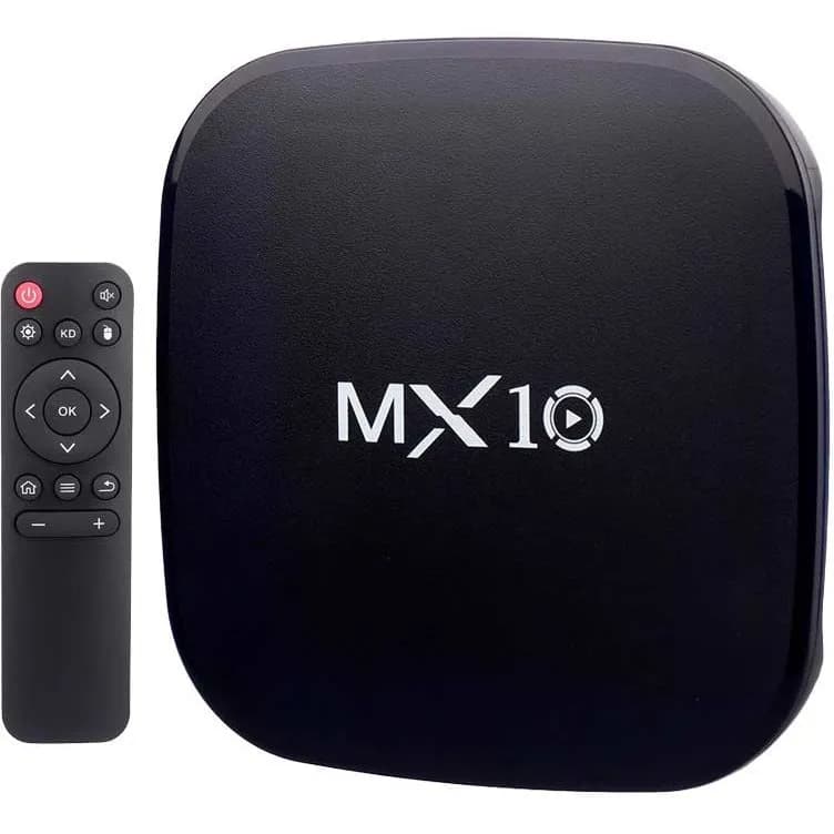 اندروید باکس MX BOX MX10 ریموت و پشتیبانی ۴K