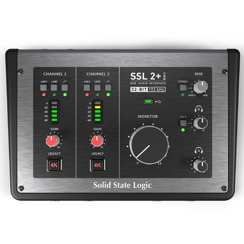 کارت صدا اس اس ال Solid State Logic SSL2+ MK2 — تصویر ۲