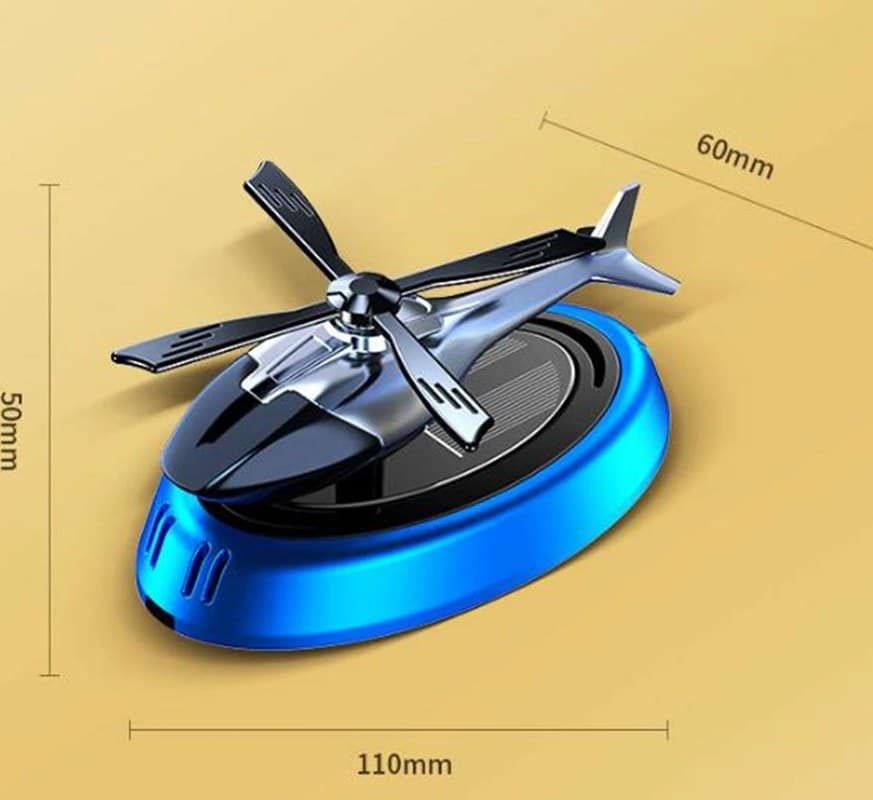 خوشبوکننده ماشین خورشیدی مدل هلیکوپتری ا Hellicopter Solar Humidi — تصویر ۶