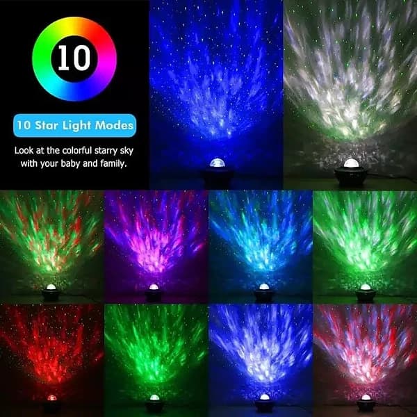 چراغ خواب کهکشان ساز|Starry Projector Light — تصویر ۵