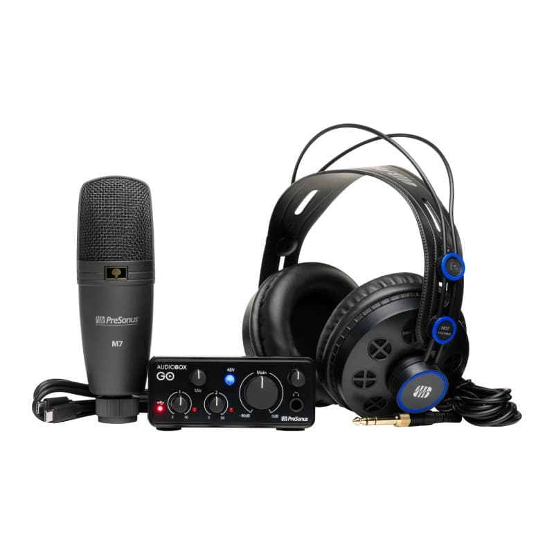 پکیج استودیویی PreSonus AudioBox Go Creator Bundle — تصویر ۶