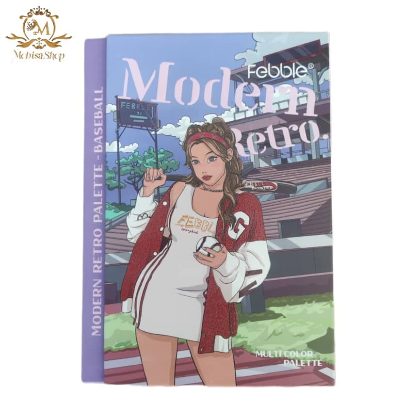 پالت سایه چشم پک کامل فبل مدل modern retro baseball — تصویر ۴
