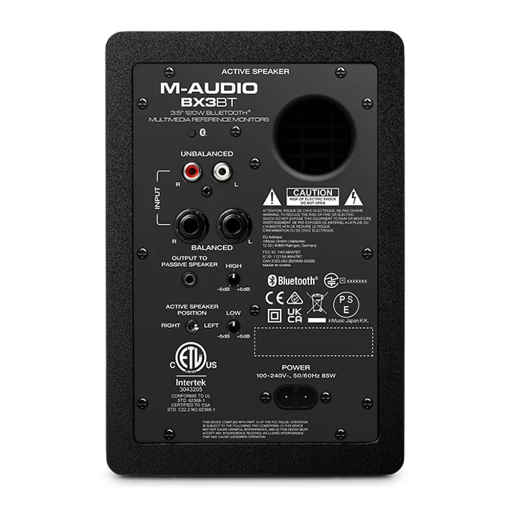 اسپیکر مانیتورینگ M-Audio BX3 BT — تصویر ۴