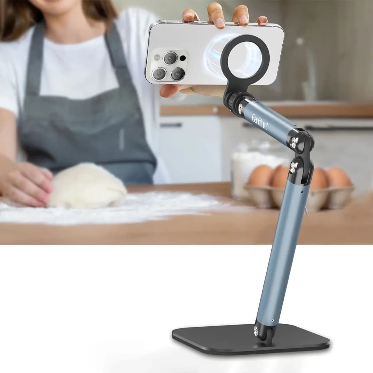 هولدر رومیزی گوشی موبایل ارلدام مدل ET-EH300 — تصویر ۲