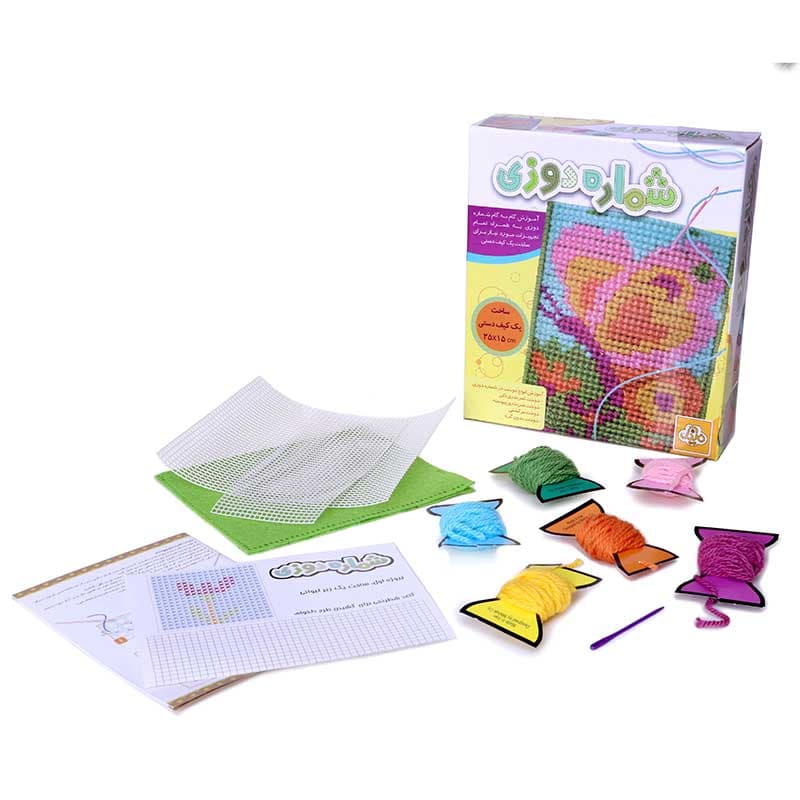 بازی فکری تقویت دست ورزی شماره دوزی مناسب رده سنی +5 — تصویر ۲