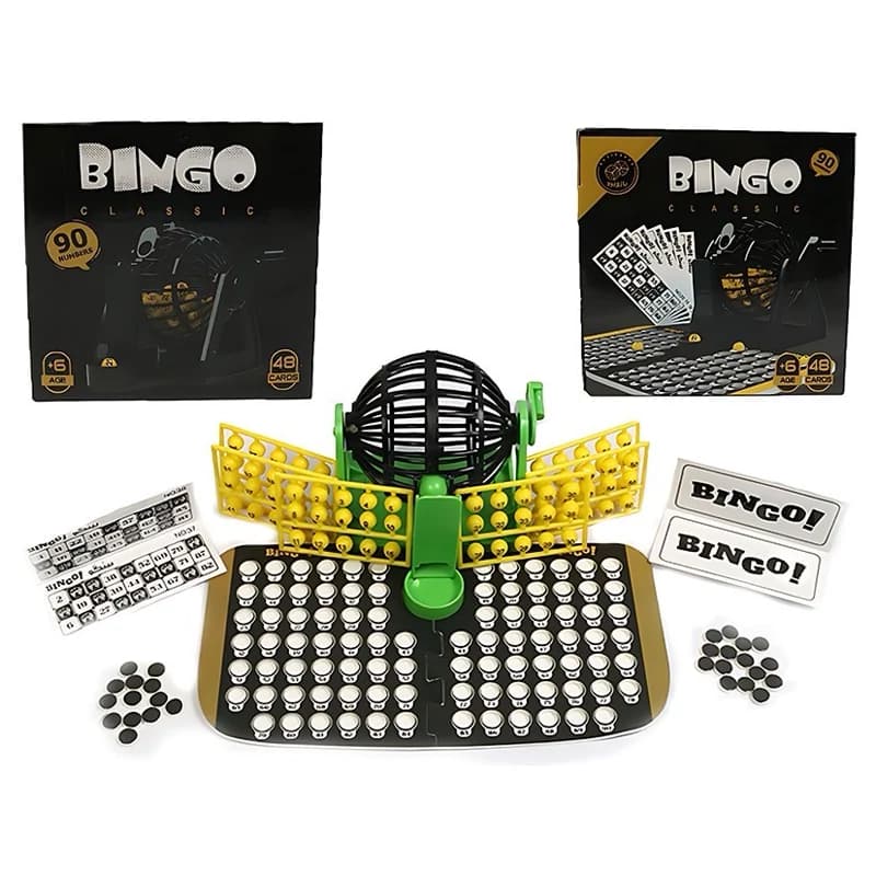 بازی فکری دبرنا گردونه بینگو کلاسیک Bingo هیجان عددی مناسب رده سنی +7 — تصویر ۳