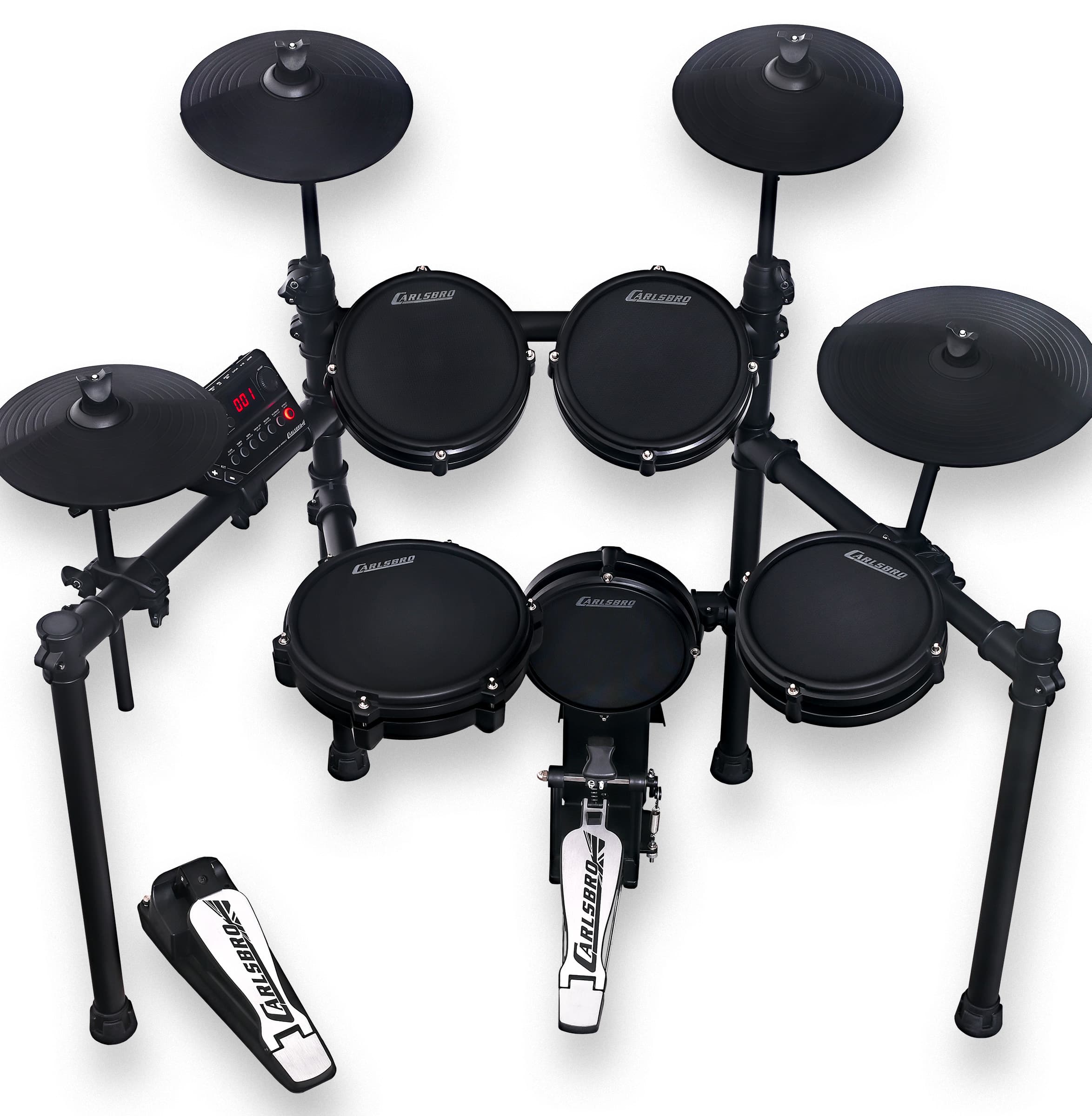 درامز الکترونیک Carlsbro CSD35M Mesh Electronic Drum Kit — تصویر ۶