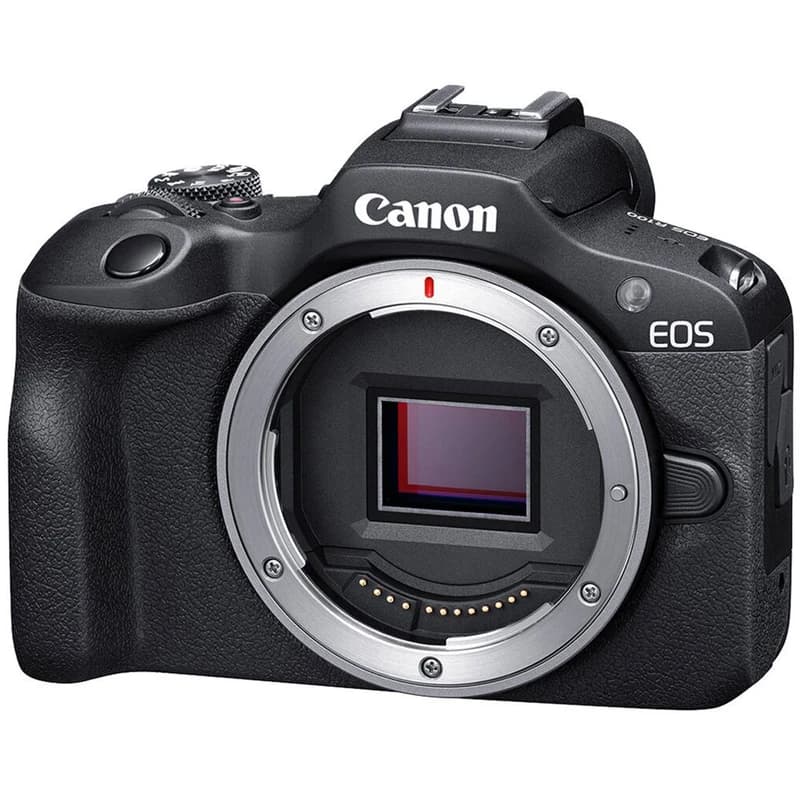 دوربین بدون آینه کانن کد EOS R100، حسگر APS-C با دقت موثر 24.1 مگاپیکسل، عکاسی پیاپی 6.5 فریم‌بر‌ثانیه، فیلم‌برداری با رزولوشن 4K UHD و Full HD، نمایشگر ثابت، همراه با لنز 18 – 45 میلی‌متری با ب — تصویر ۸