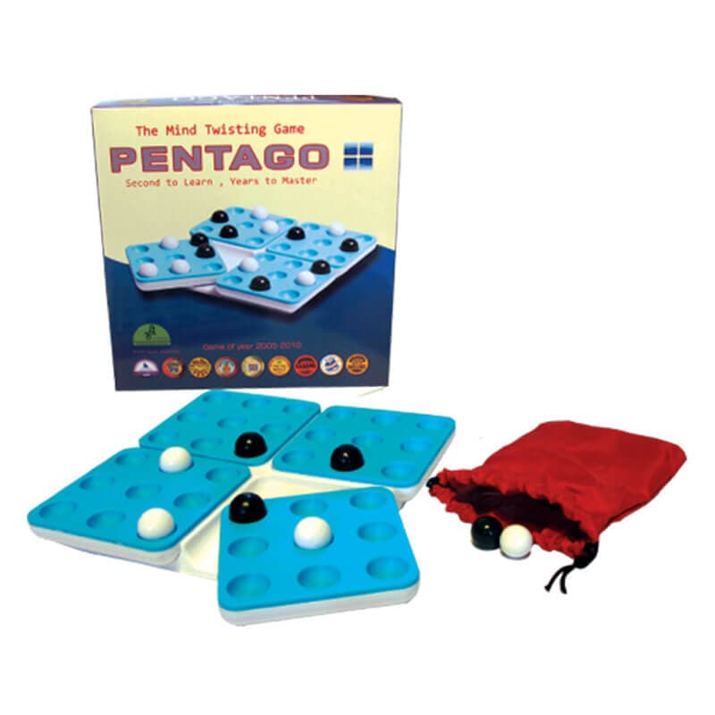 بازی فکری استراتژی و تقویت حل مسله پنتاگو Pentago مناسب رده سنی +7 — تصویر ۳