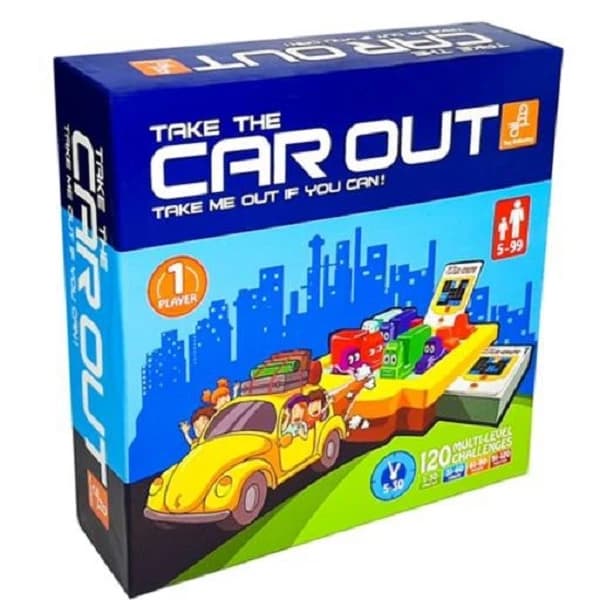 بازی فکری دقت و تمرکز کاروات Car out مناسب رده سنی +7 — تصویر ۶