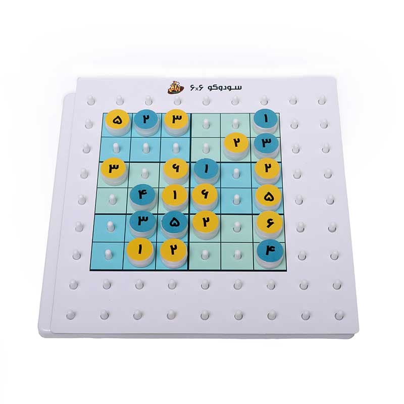 بازی فکری سودوکو اعداد فارسی Sudoku مناسب رده سنی +7 — تصویر ۳