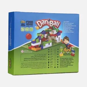 بازی فکری ساختنی دانی بال ۳۳ قطعه Dani bal33ps مناسب رده سنی +7 — تصویر ۳