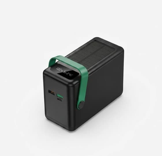 پاور بانک خورشیدی 120هزار سولار مکس گرین لاین GNPXB7120PBBK — تصویر ۴