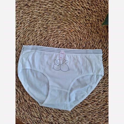 شورت عروسکی دخترانه سفید فری سایز — تصویر ۳