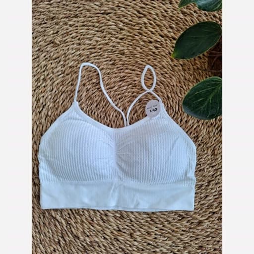 ست نیمتنه و شورت بکلس کبریتی رنگ سفید فری سایز — تصویر ۲