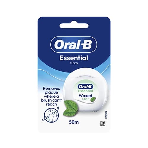 نخ دندان مدل essential floss طعم نعنایی اورال بی — تصویر ۲