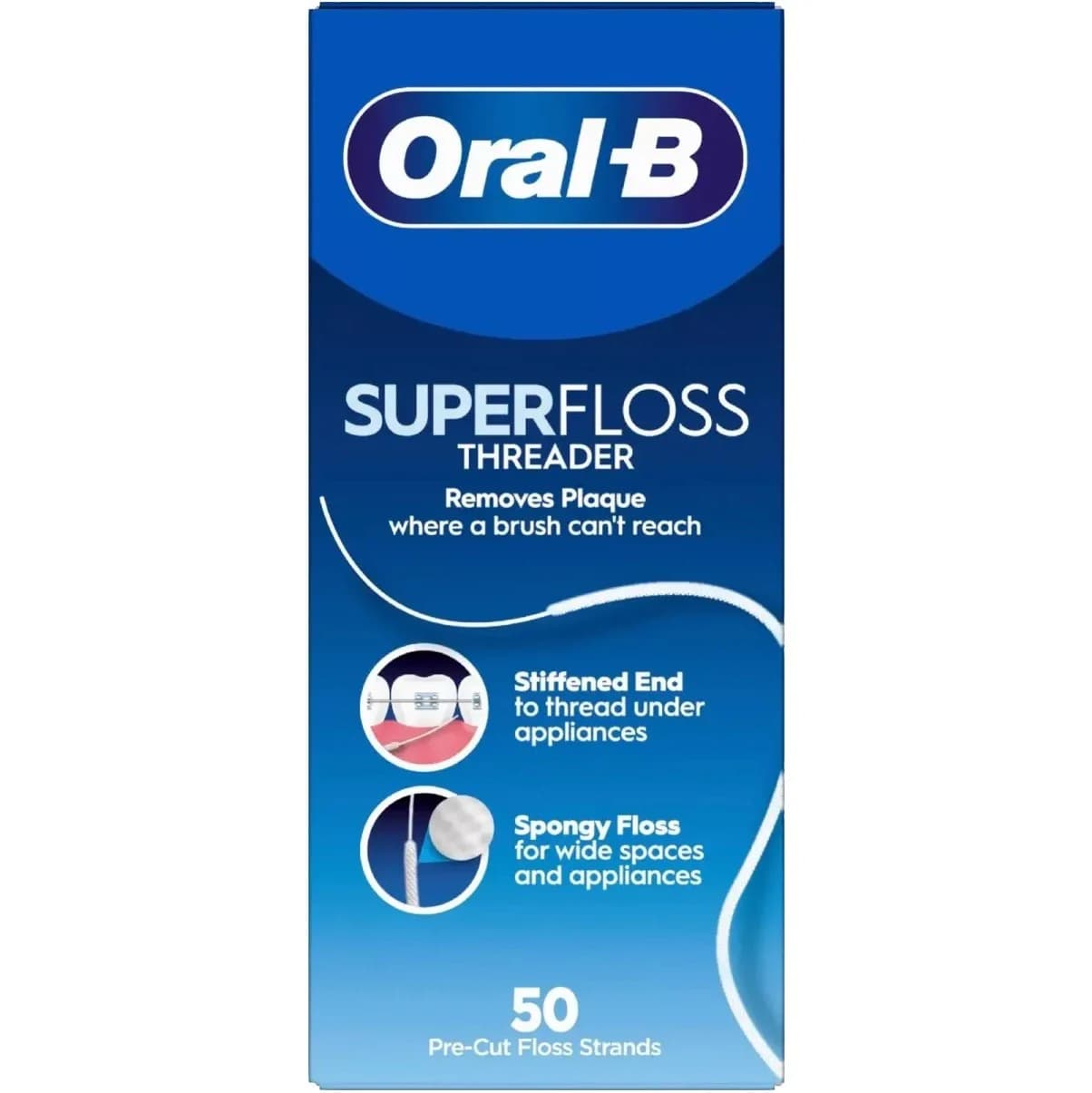 نخ دندان اورال بی مدل Super Floss — تصویر ۳