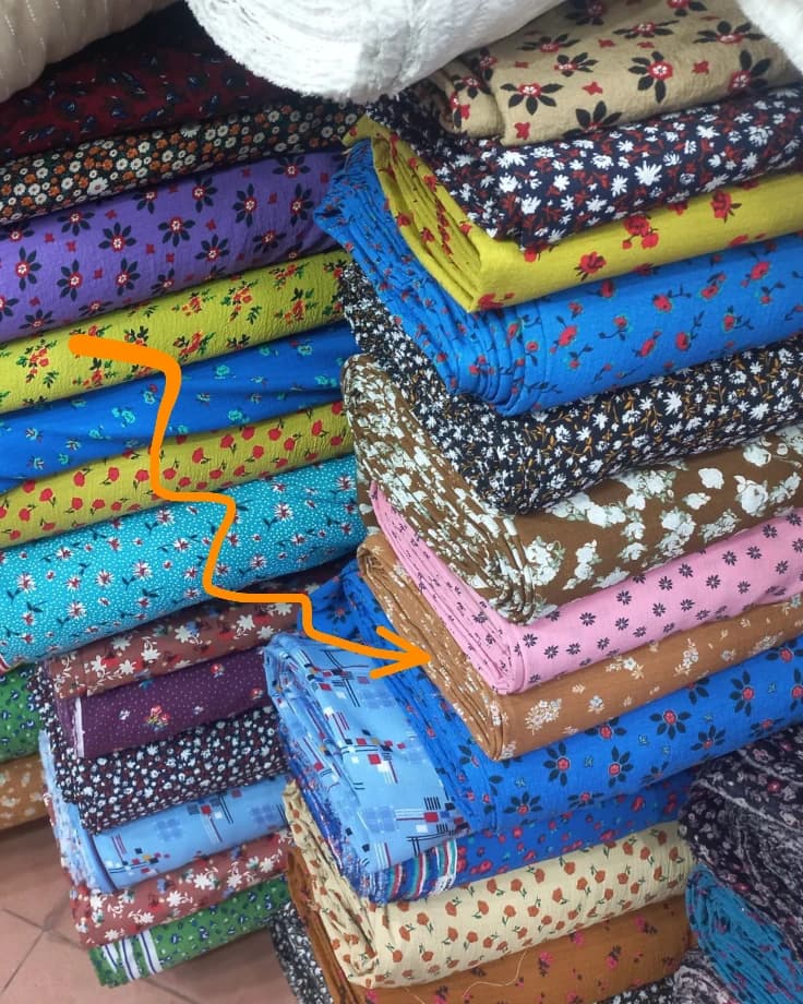 مینی اسکارف گل گلی — تصویر ۵