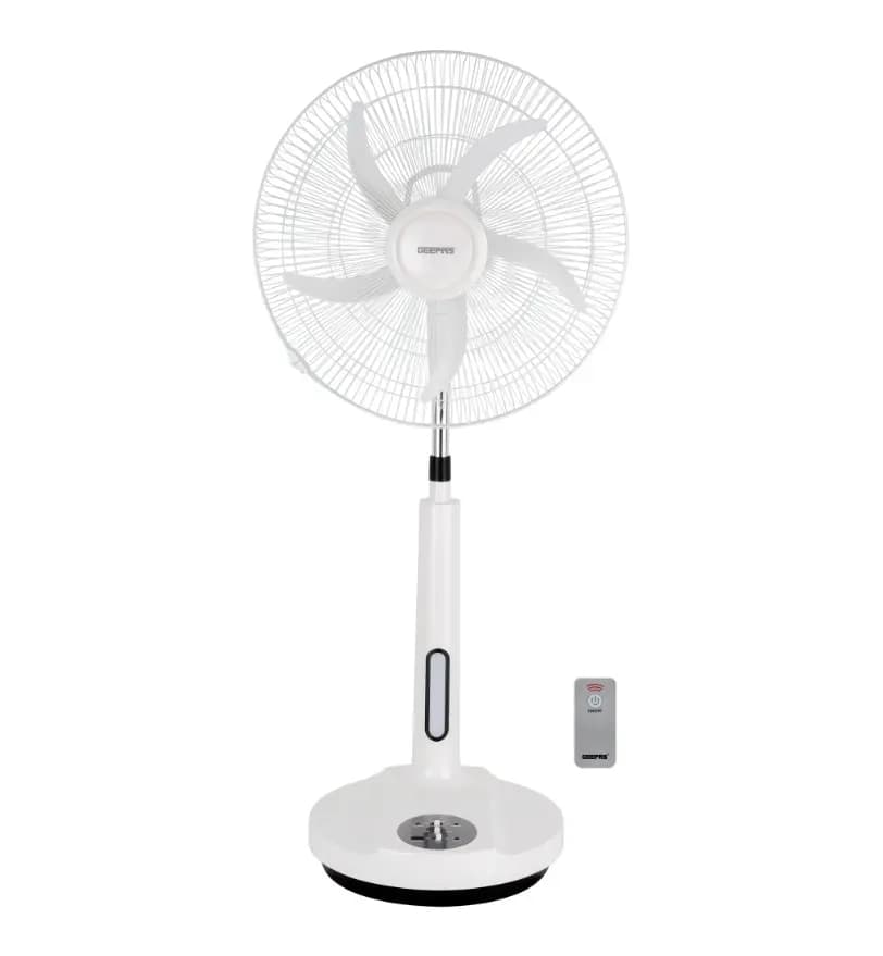 پنکه ایستاده قابل شارژ جیپاس مدل GEEPAS GF21219 کنترل دار 18 اینچ — تصویر ۶