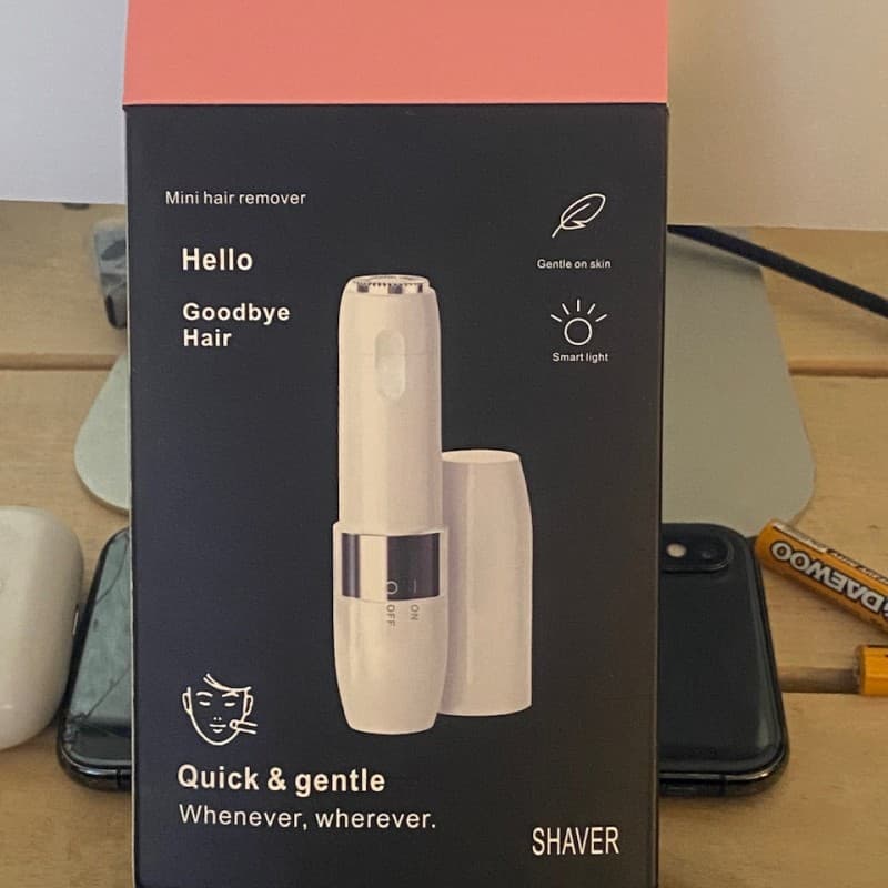 موزن ماتیکی شارژی همراه مدل Mini Hair Remover — تصویر ۵