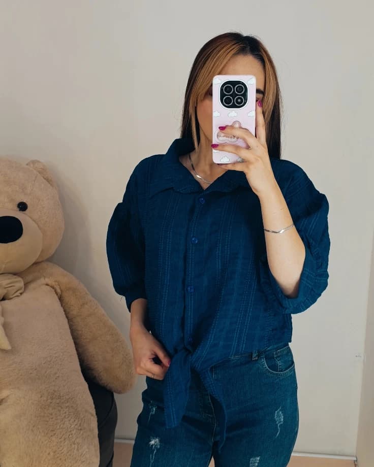 شومیز پایین گره مرسا — تصویر ۲