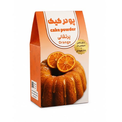پودر کیک پرتقالی | تهیه آسان کیک خانگی — تصویر ۲
