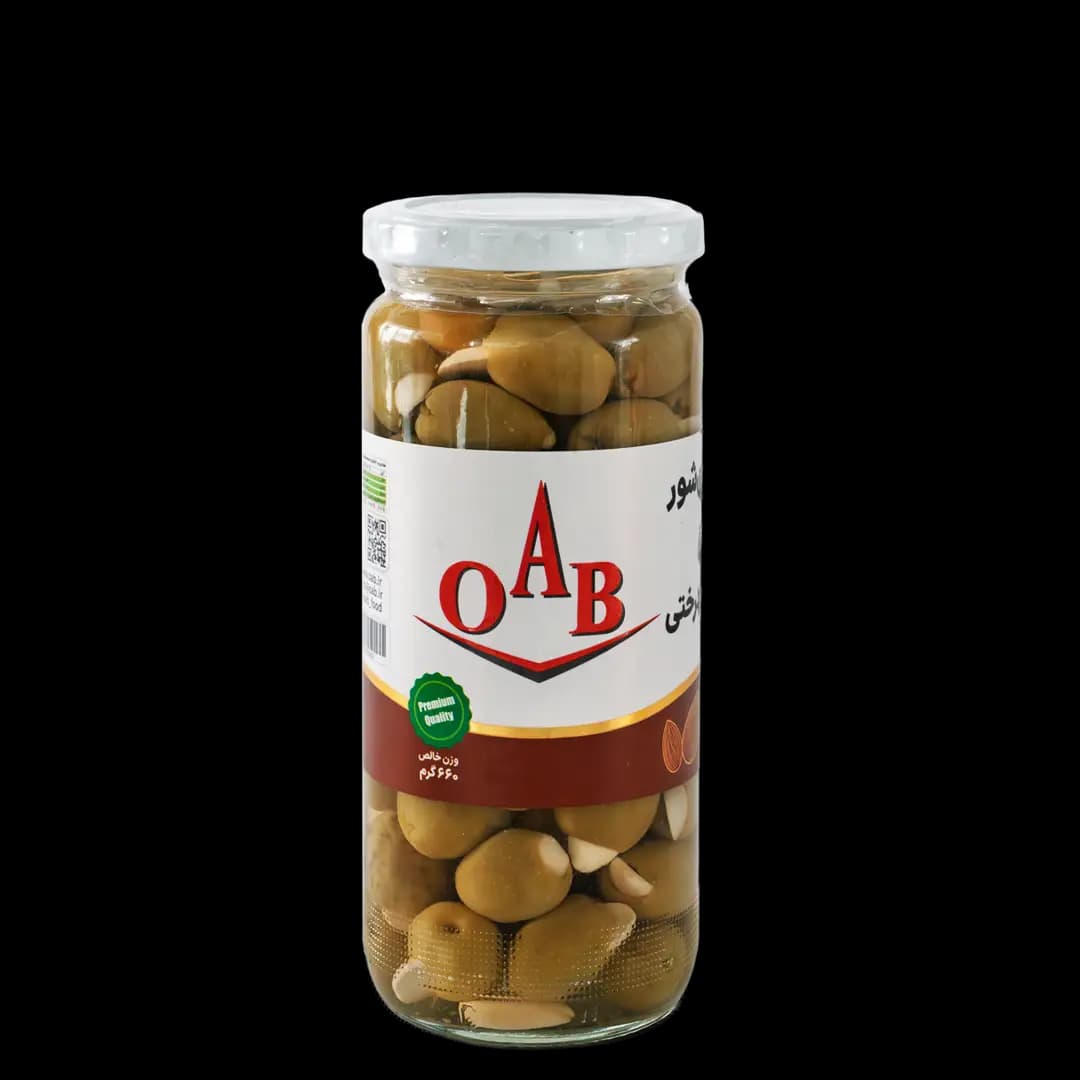 زیتون شور با مغز بادام درختی ۵۰۰ گرمی — تصویر ۴