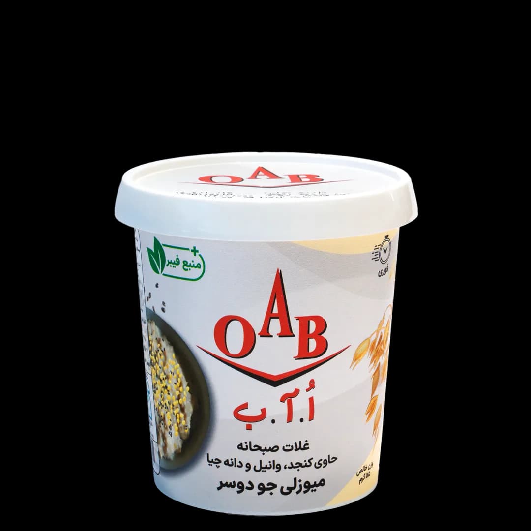 میوزلی جو دوسر با کنجد و وانیل ۵۵ گرمی