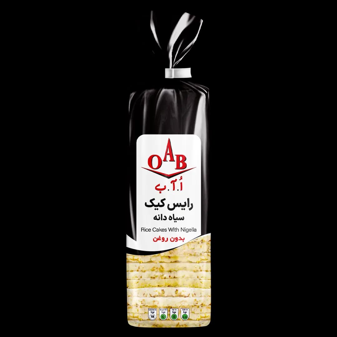 رایس کیک سیاه دانه ۱۰۰ گرمی — تصویر ۴