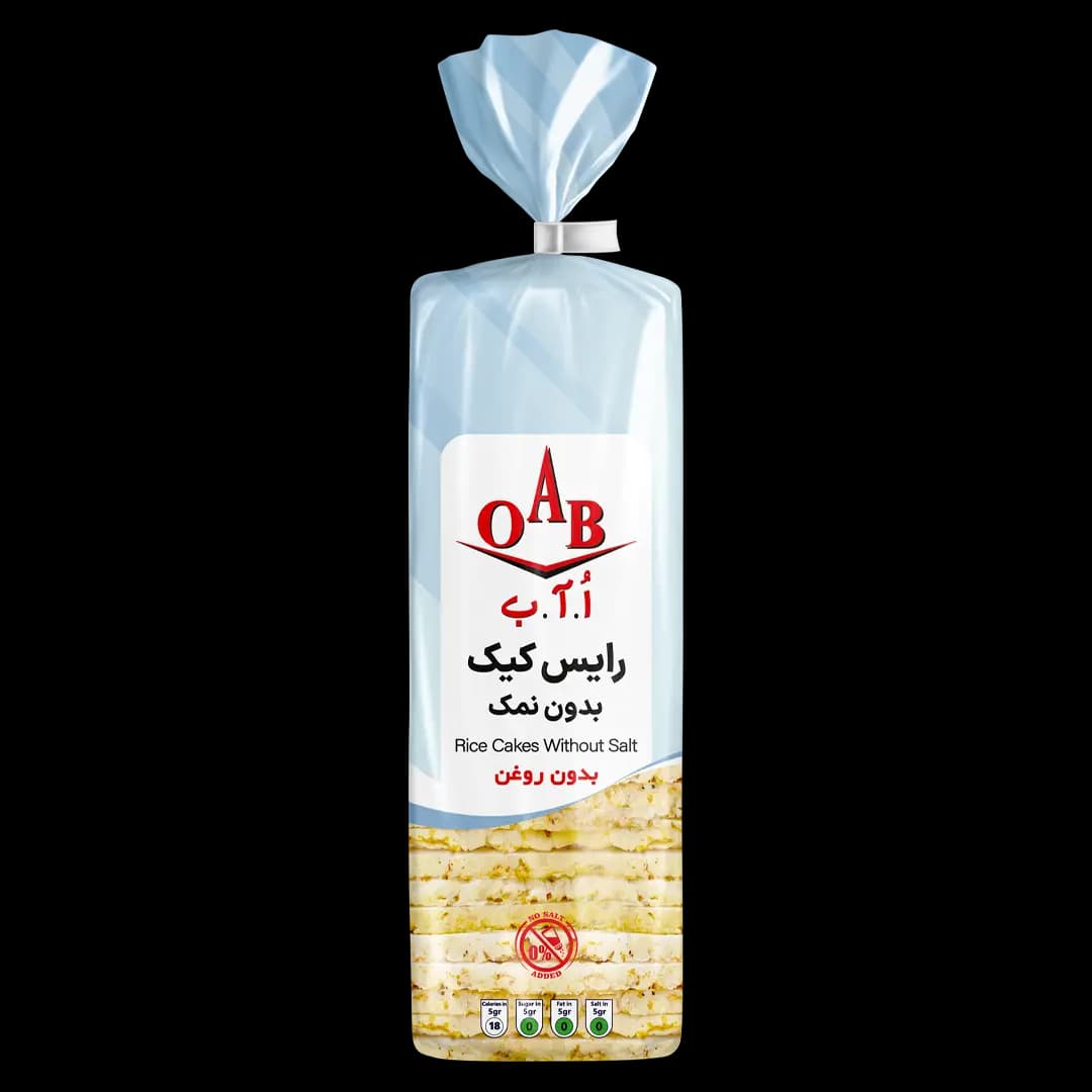 رایس کیک بدون نمک ۱۰۰ گرمی