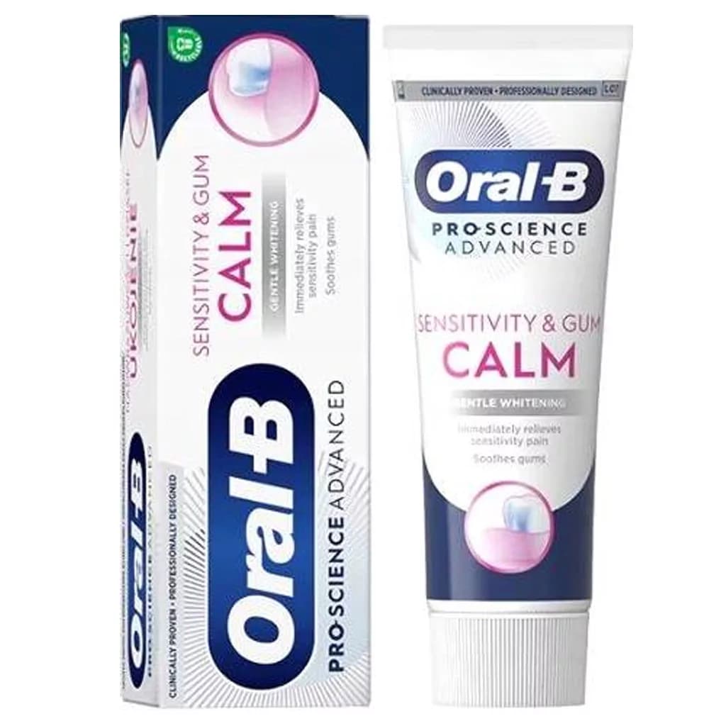 خميردندان اورال-بي سنسیتیو و کالم مخصوص حساسيت ومحافظ لثه 75 گرمی-ORAL-B — تصویر ۳