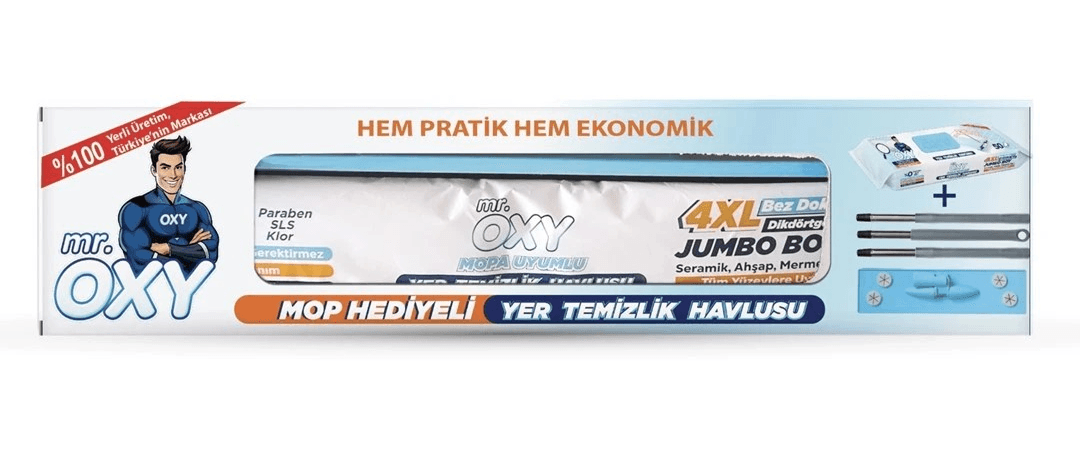 دستمال مرطوب تي 50 عددی همراه دستگاه تي مستر اكسي-MR OXY — تصویر ۷