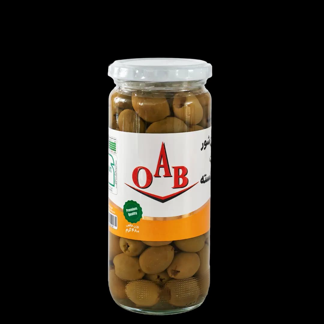 زیتون شور درشت بی هسته ۵۰۰ گرمی