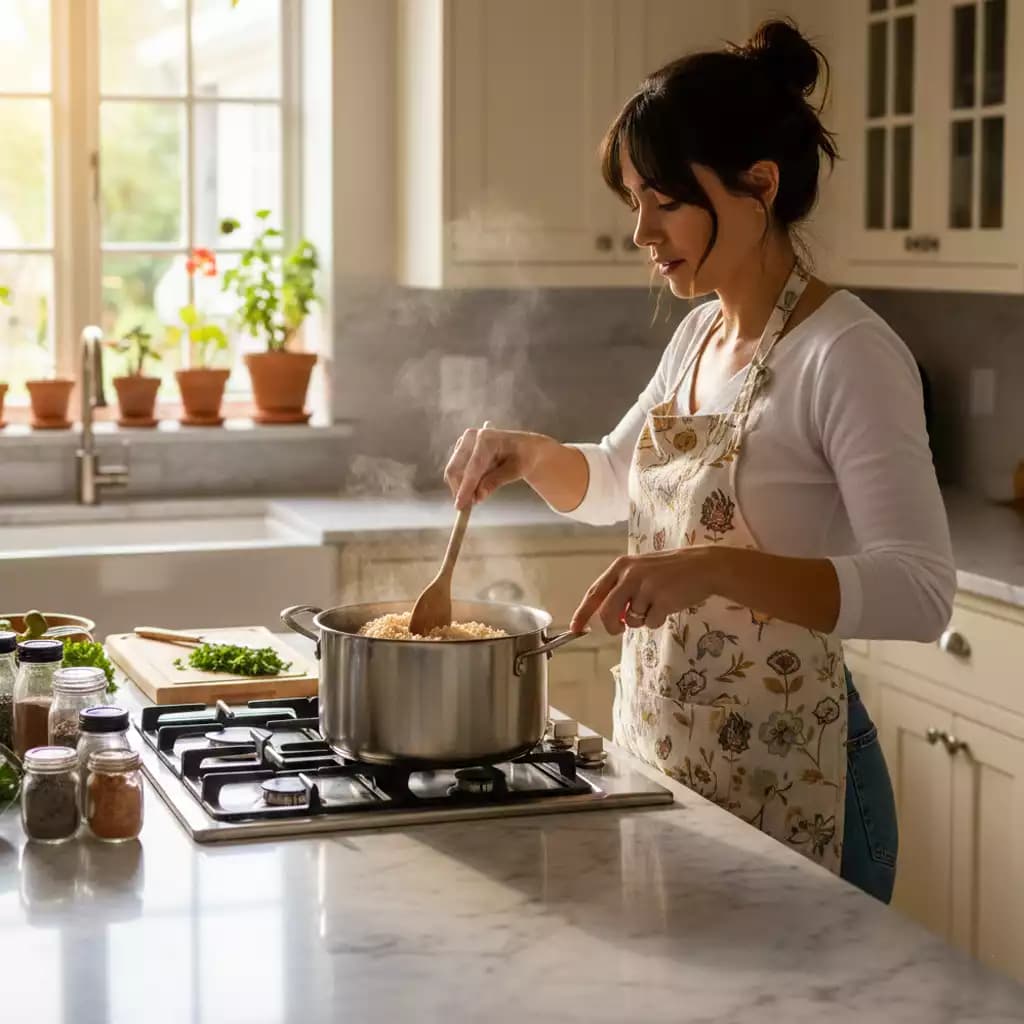 برنج قهوه ای سبوس دار ۷۰۰ گرمی — تصویر ۵