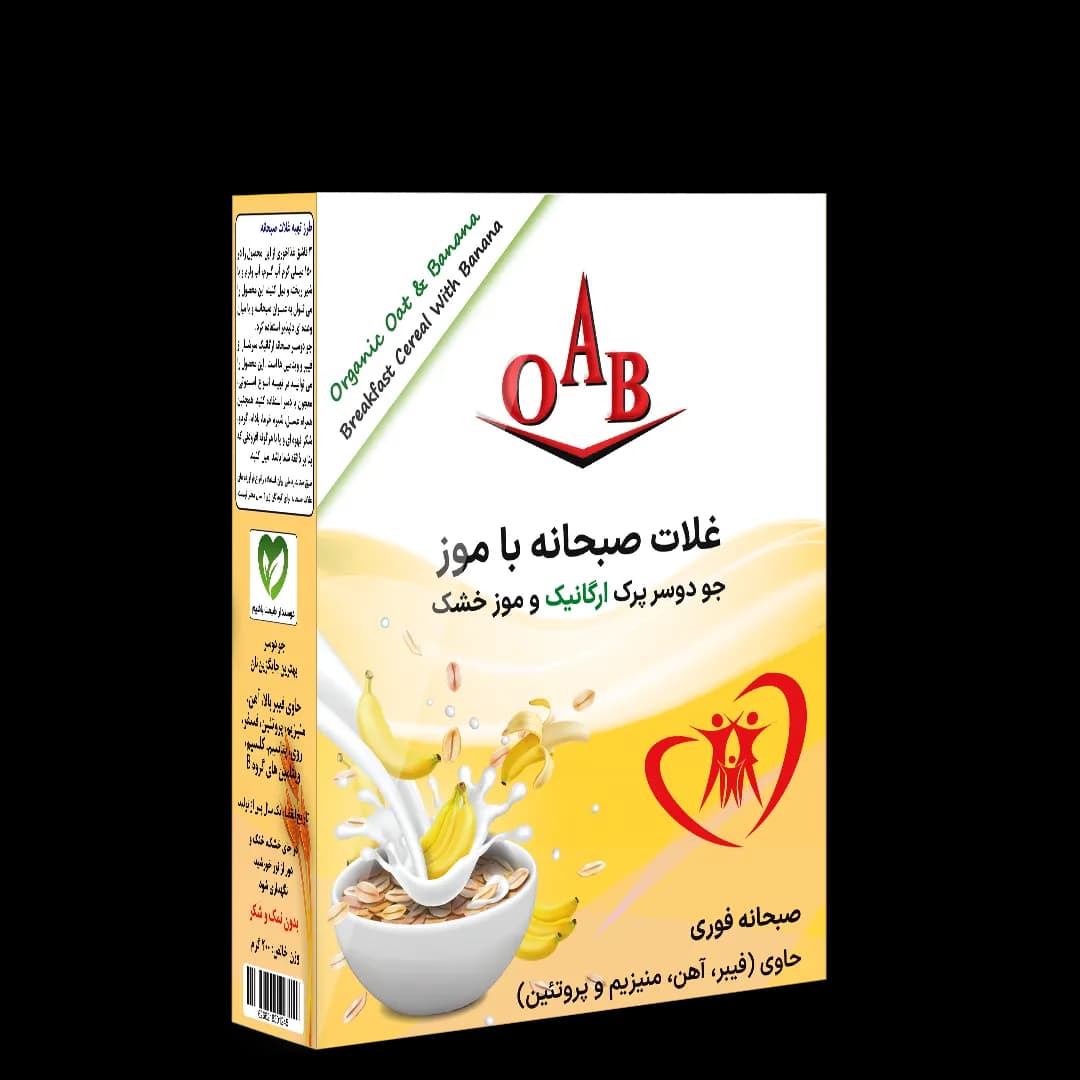 جو دوسر پرک ارگانیک و موز ۲۰۰ گرمی