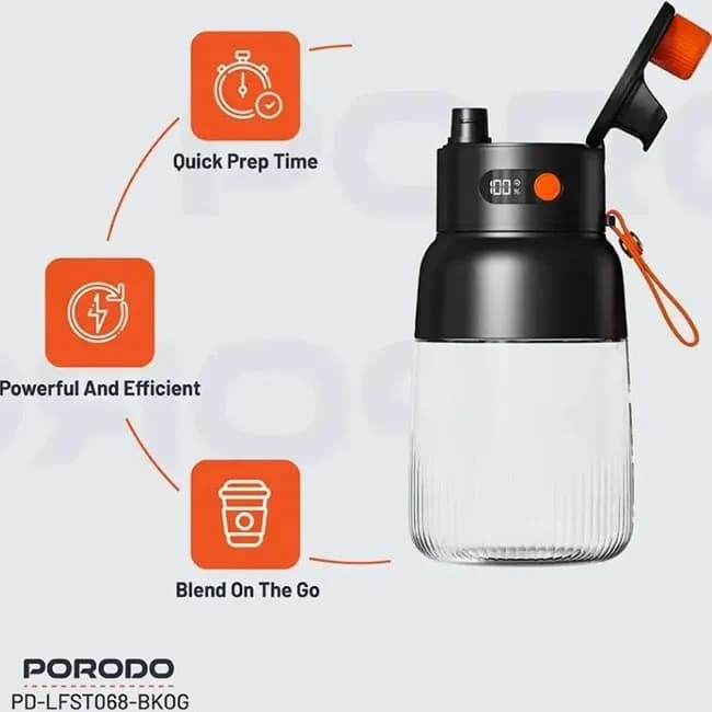 مخلوط کن قابل حمل پرودو مدل PD-LFS068 — تصویر ۸