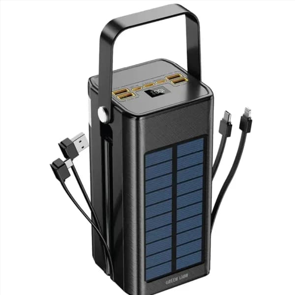 پاوربانک 20 وات گرین لاین مدل Solar X ظرفیت 80000 میلی‌آمپرساعت