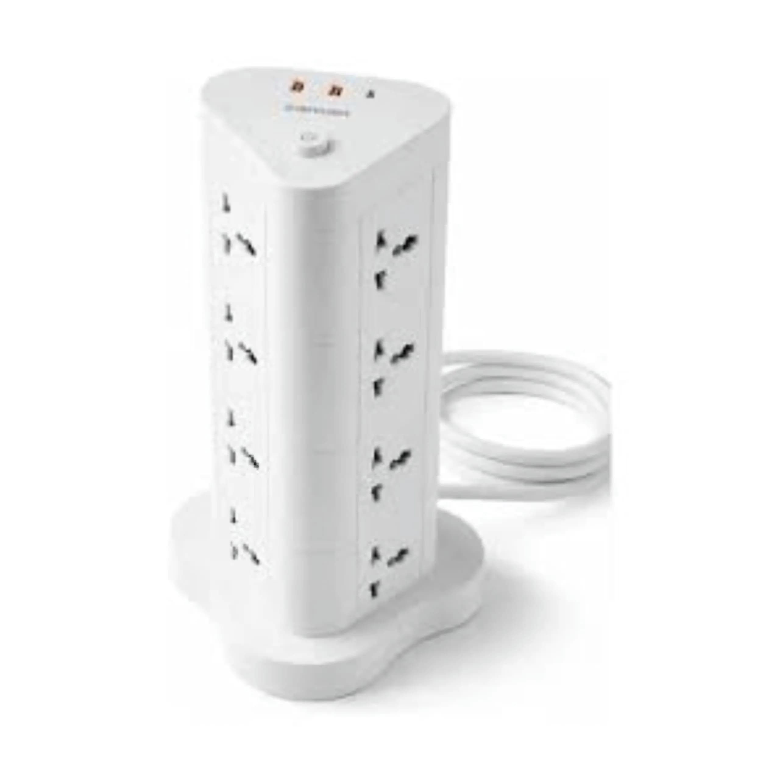 چند راهی برق پاورسوکت ۱۱ خانه با ۲ پورت USB و Type-C مدل N84 توان ۲۵۰۰ وات — تصویر ۲