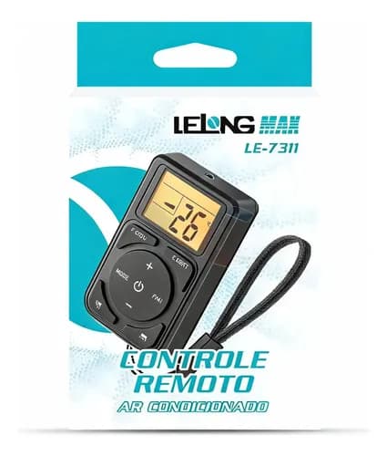 کنترل ریموت کولر لیلونگ مکس مدل LE-7311 | اتصال به ۹۰ درصد اسپیلت‌ها — تصویر ۲