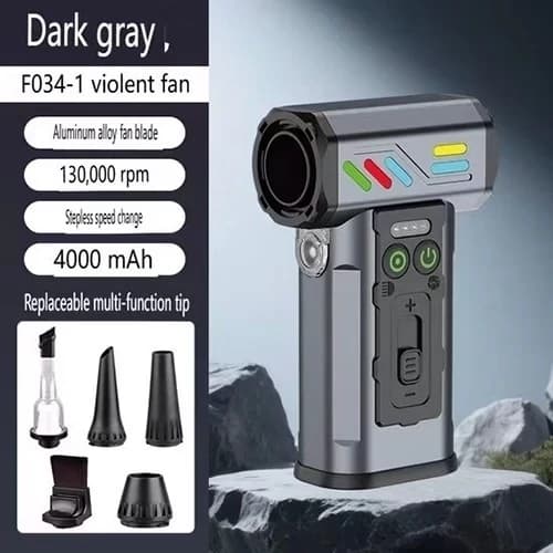 جت فن شارژی دمنده و مکنده مدل F034-1 — تصویر ۵