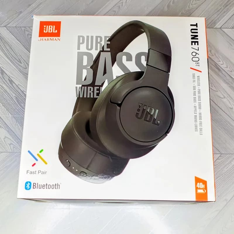 هدفون جی بی ال مدل Tune 760BT ا JBL TUNE510 Bluetooth Headset — تصویر ۷