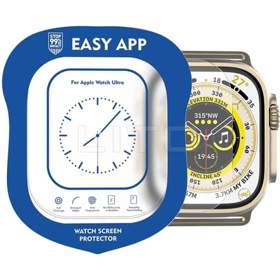 گلس محافظ صفحه نمایش لیتو LITO برای اپل واچ اولترا (Apple Watch Ultra)